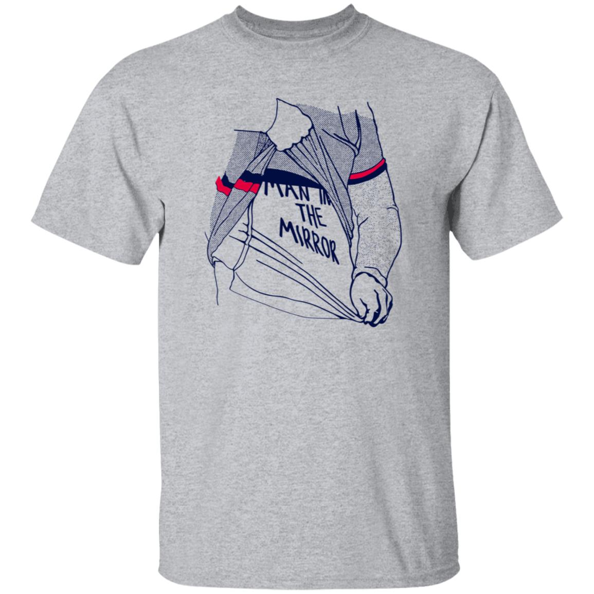 Ao Man In The Mirror Shirt American Out Laws Merch - Teechipus