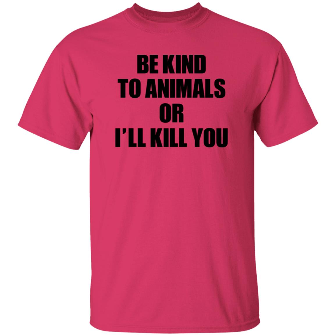 Be Kind To Animals Or I'll Kill You Patriot Phantom 25 Shirt Hoodie Sweatshirt - Teechipus