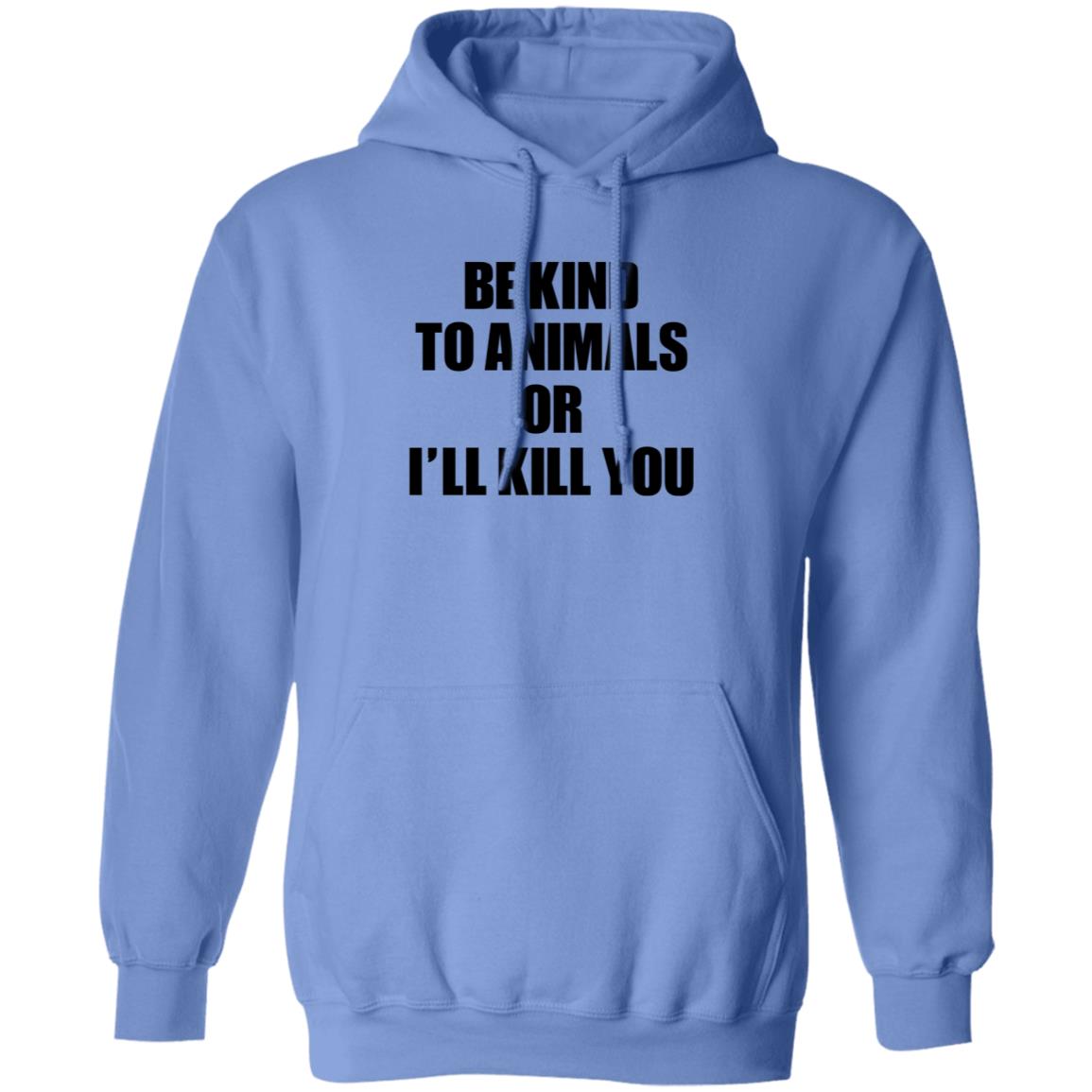 Be Kind To Animals Or I'll Kill You Patriot Phantom 25 Shirt Hoodie Sweatshirt - Teechipus