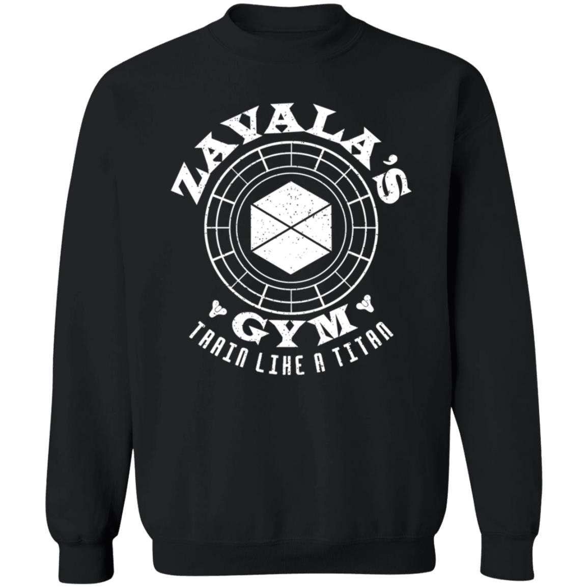 Zavala's Gym Train Like A Titan Shirt Destiny Titan Gym Tank Top Shirt Hoodie Sweatshirt - Teechipus