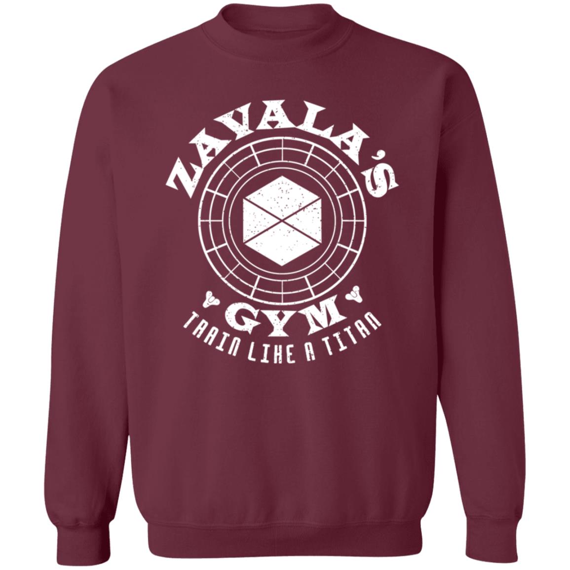 Zavala's Gym Train Like A Titan Shirt Destiny Titan Gym Tank Top Shirt Hoodie Sweatshirt - Teechipus