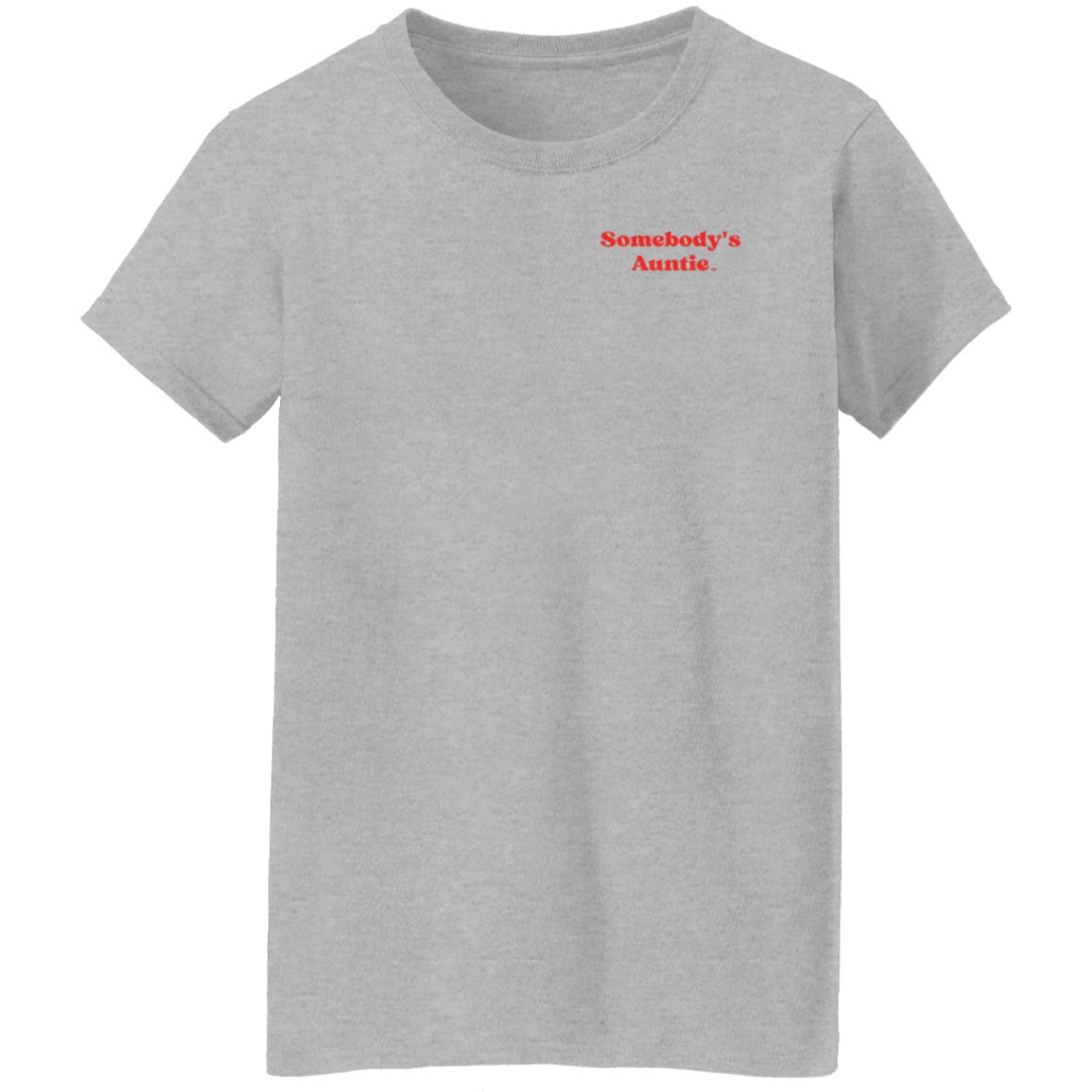 Somebody's Auntie Shirt Somebodysaunty Merch Insecure Somebody's Auntie Shirt - Teechipus