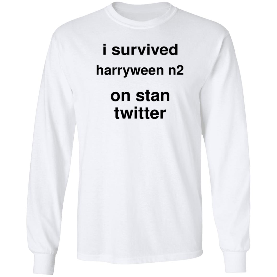 I Survived Harryween N2 On Stan Twitter Shirt Hoodie Sweatshirt - Teechipus