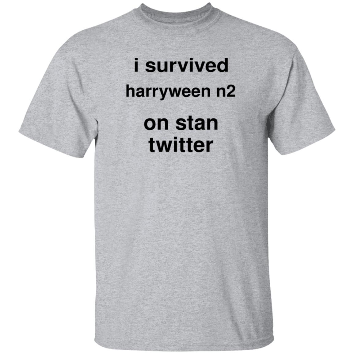 I Survived Harryween N2 On Stan Twitter Shirt Hoodie Sweatshirt - Teechipus