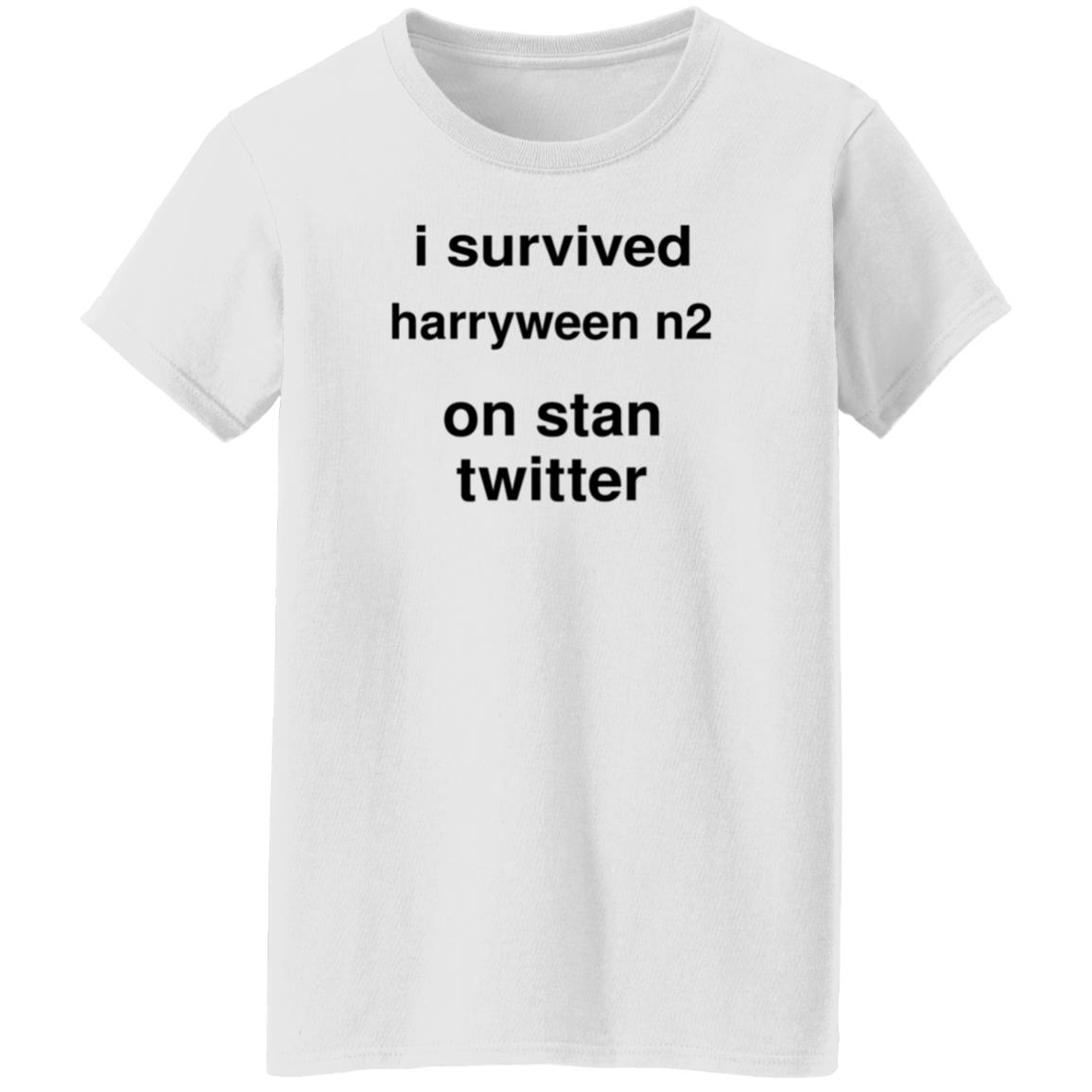 I Survived Harryween N2 On Stan Twitter Shirt Hoodie Sweatshirt - Teechipus