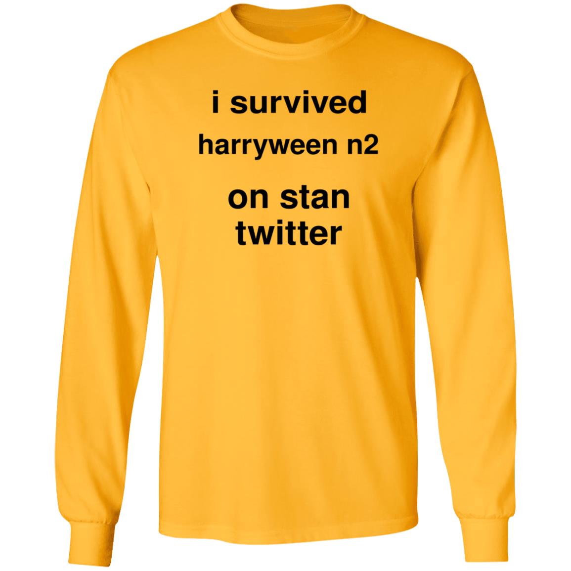 I Survived Harryween N2 On Stan Twitter Shirt Hoodie Sweatshirt - Teechipus