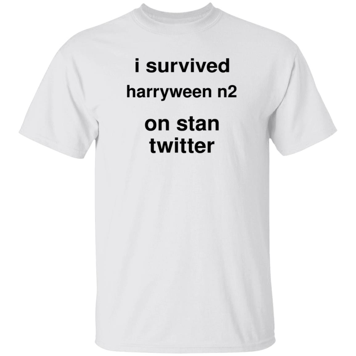 I Survived Harryween N2 On Stan Twitter Shirt Hoodie Sweatshirt - Teechipus