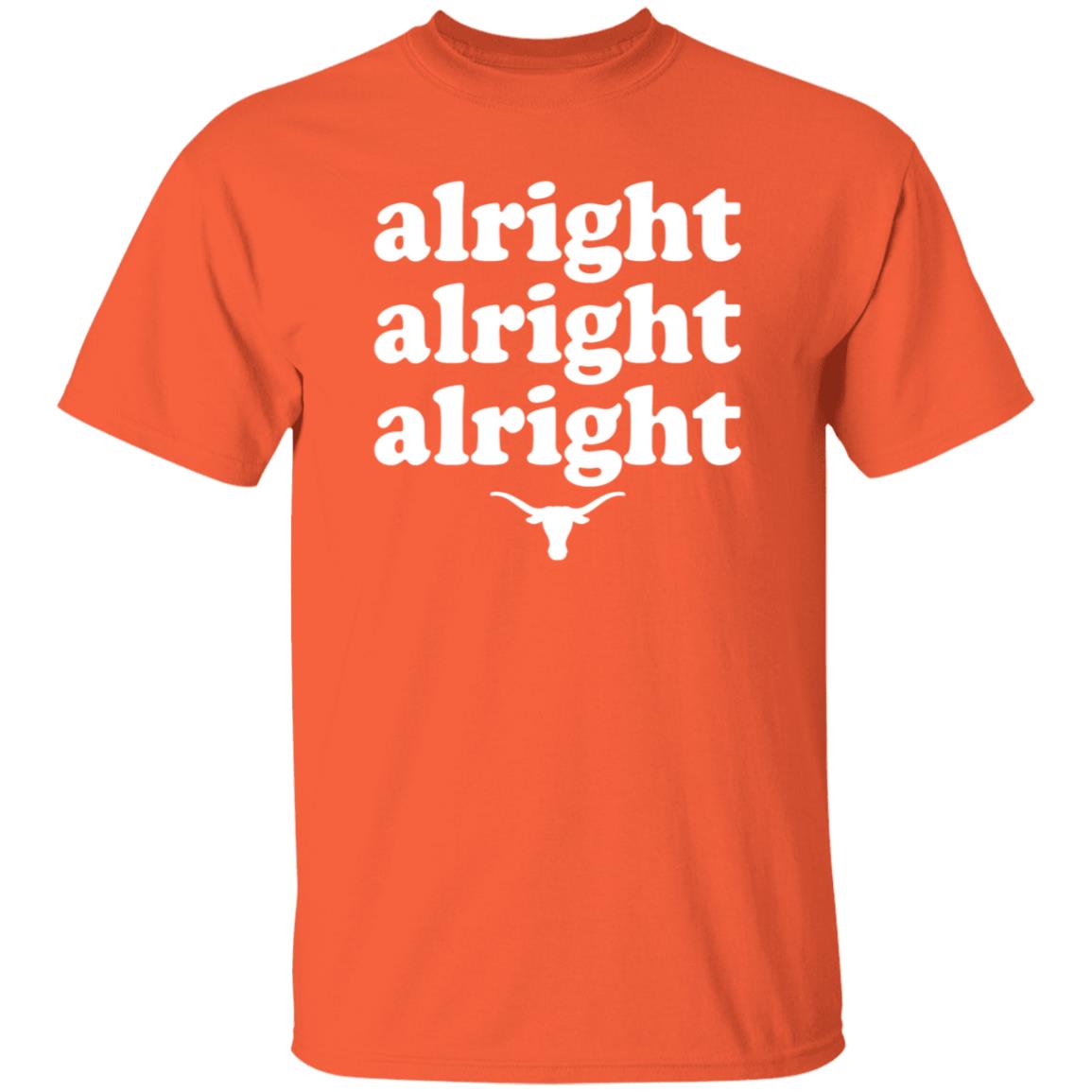 Alright Alright Alright Texas Longhorns Shirt Universitycoop Merch - Teechipus