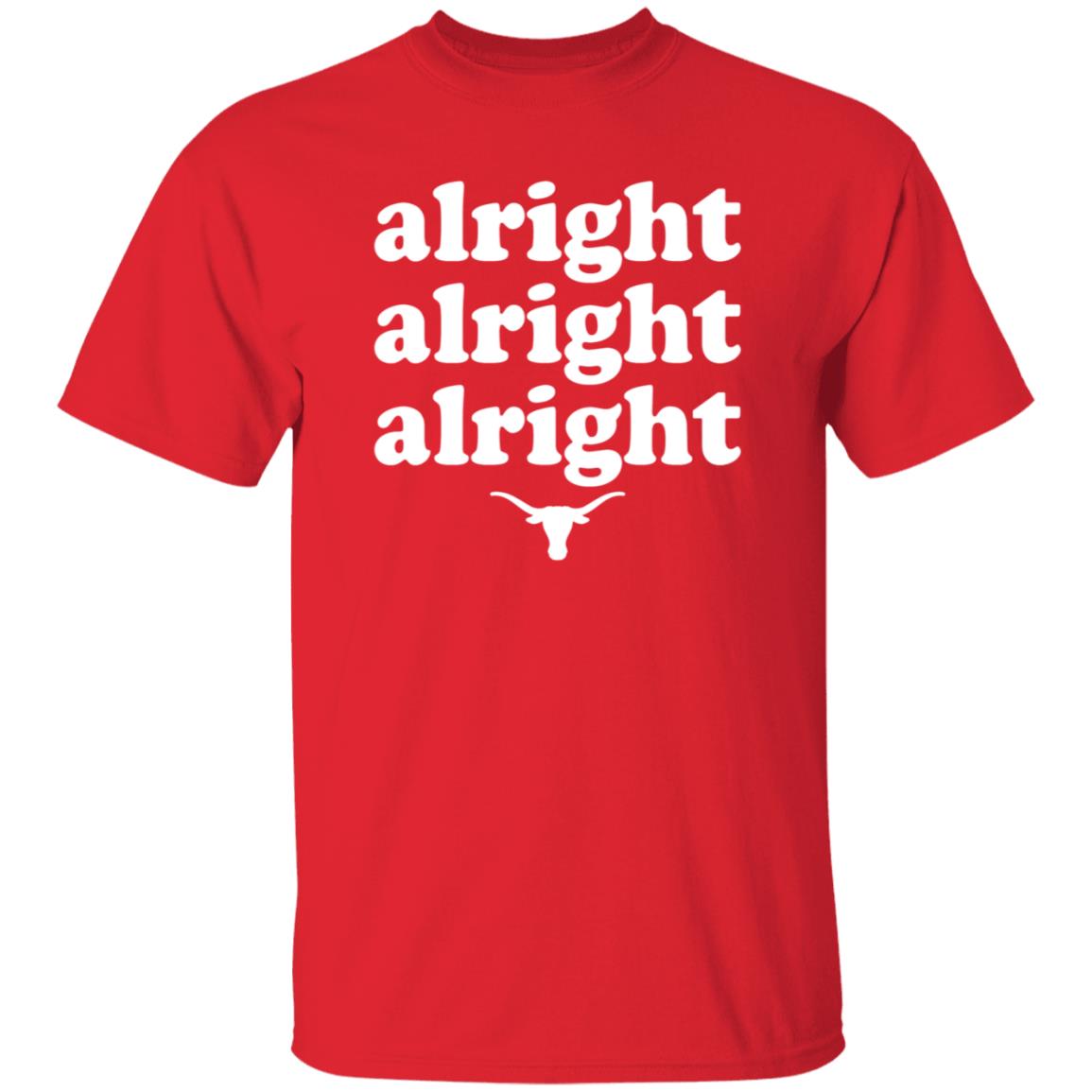 Alright Alright Alright Texas Longhorns Shirt Universitycoop Merch - Teechipus