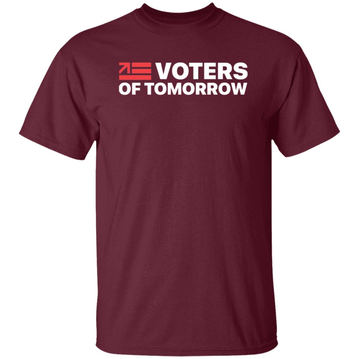 Voters Of Tomorrow Shirt Votersoftomorrow Merch Team Democracy Shirt - Teechipus