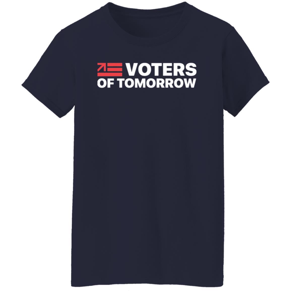 Voters Of Tomorrow Shirt Votersoftomorrow Merch Team Democracy Shirt - Teechipus