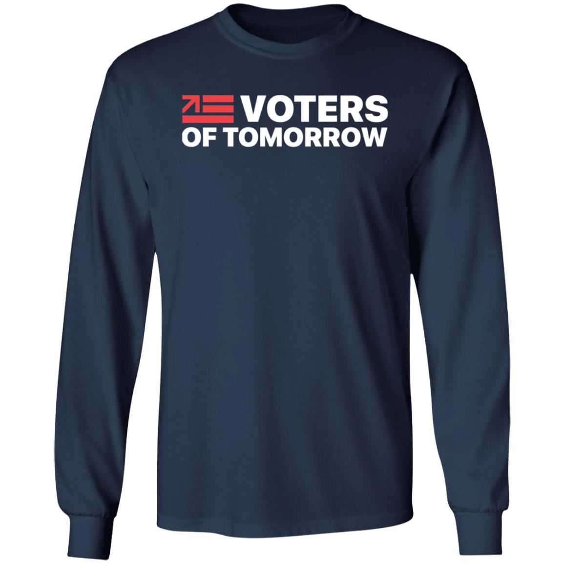 Voters Of Tomorrow Shirt Votersoftomorrow Merch Team Democracy Shirt - Teechipus