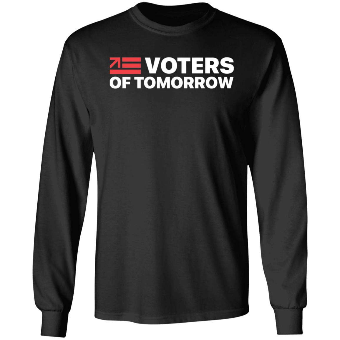 Voters Of Tomorrow Shirt Votersoftomorrow Merch Team Democracy Shirt - Teechipus