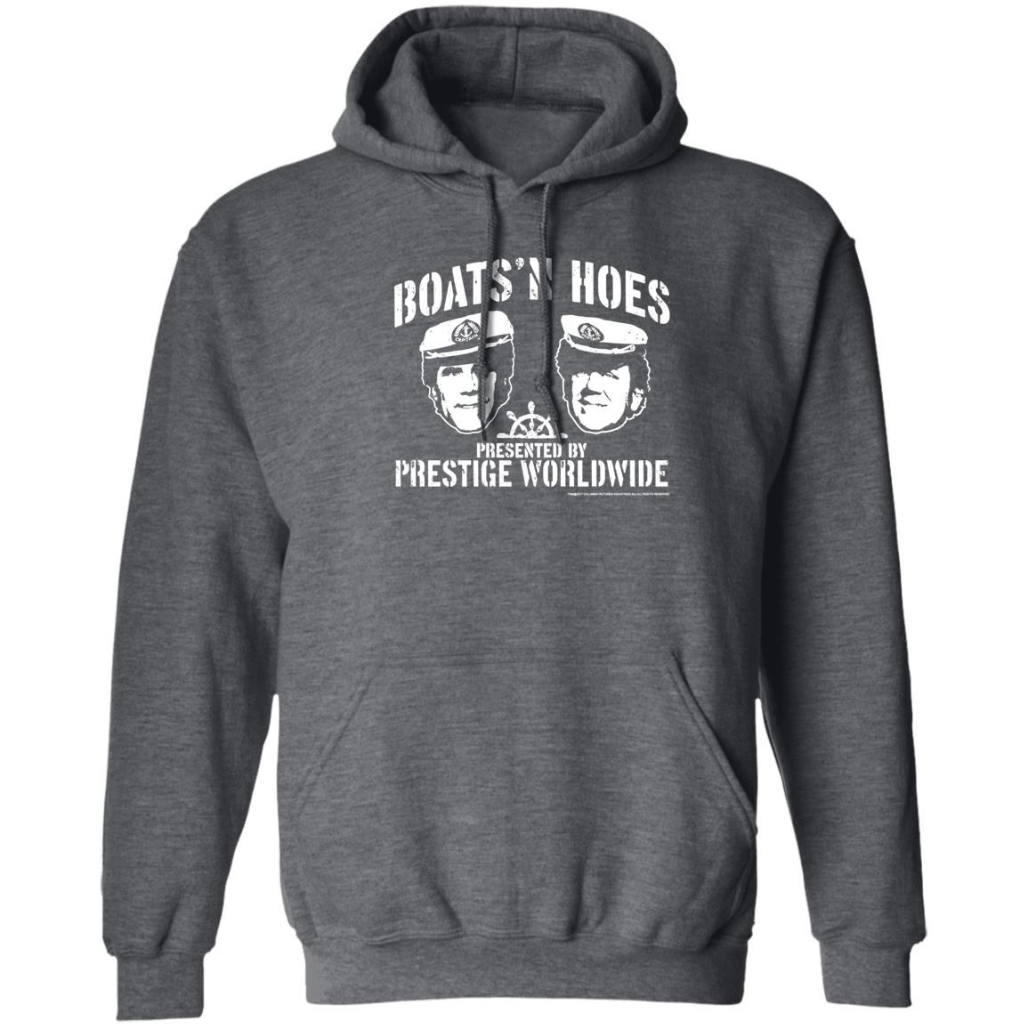 Boats'n Hoes Presented By Prestige Worldwide Shirt Hoodie Sweatshirt Justine - Teechipus