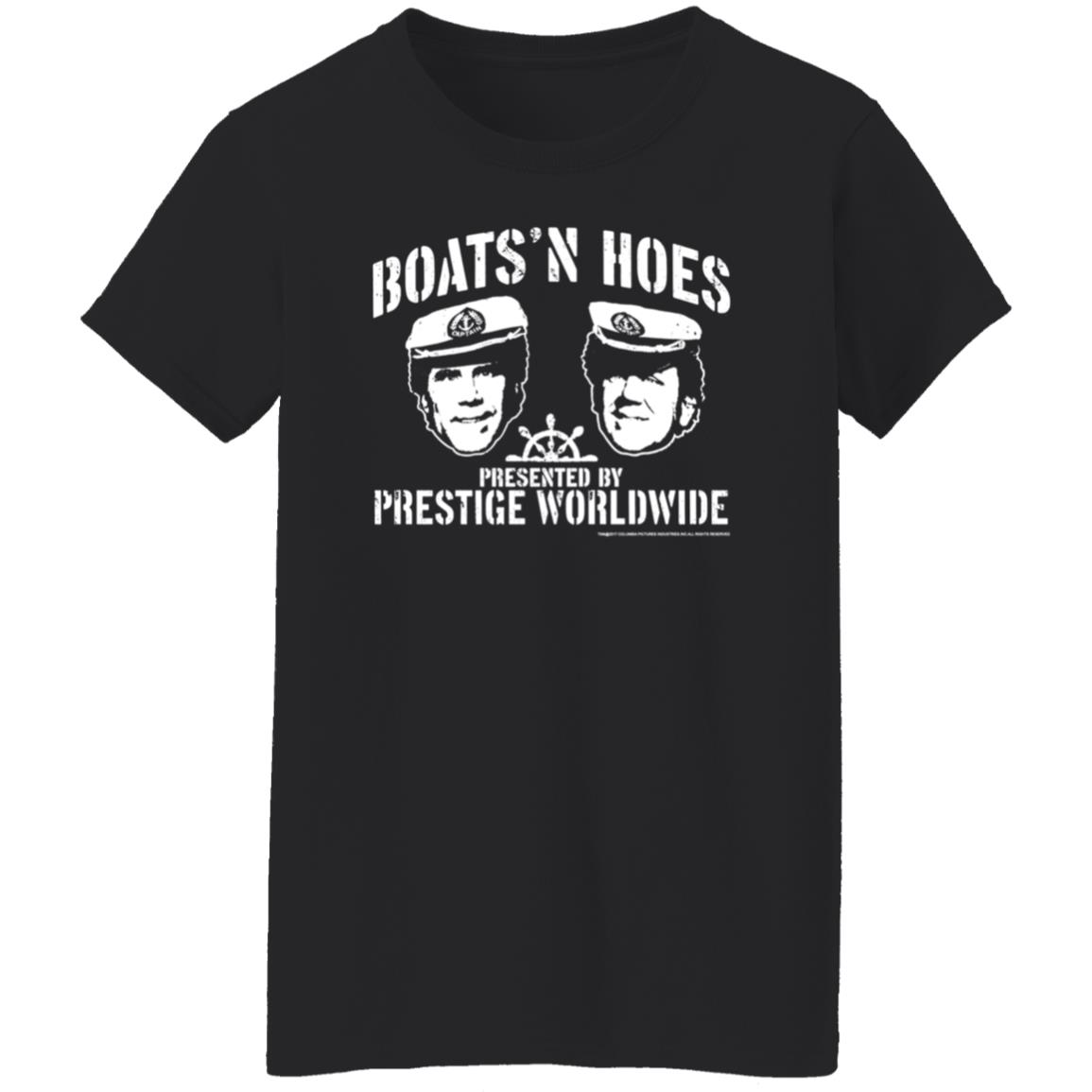 Boats'n Hoes Presented By Prestige Worldwide Shirt Hoodie Sweatshirt Justine - Teechipus