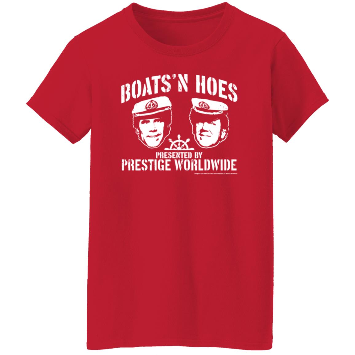 Boats'n Hoes Presented By Prestige Worldwide Shirt Hoodie Sweatshirt Justine - Teechipus
