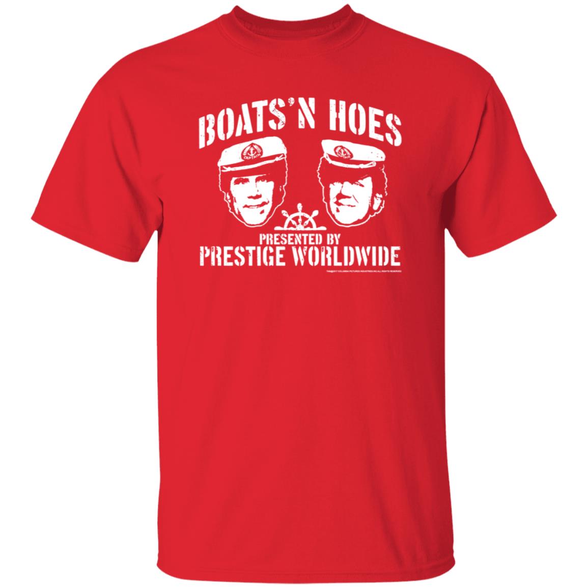 Boats'n Hoes Presented By Prestige Worldwide Shirt Hoodie Sweatshirt Justine - Teechipus
