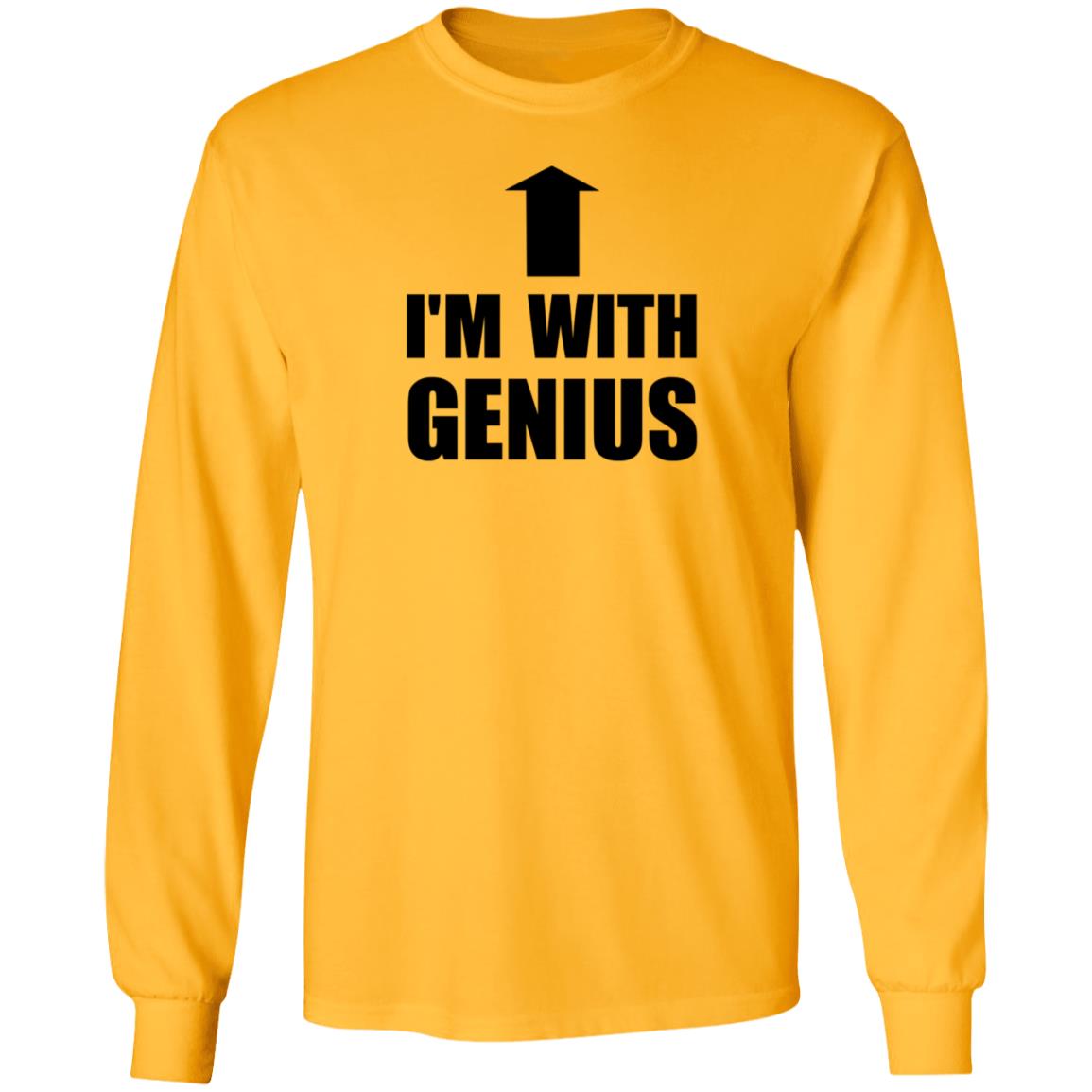 I'm With Genius Shirt Sumsumii I'm With Genius Shirt Hoodie Sweatshirt - Teechipus