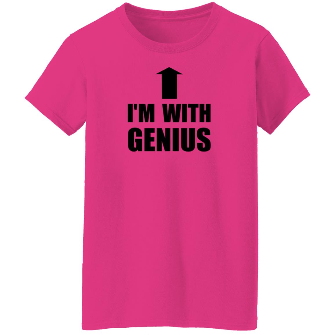 I'm With Genius Shirt Sumsumii I'm With Genius Shirt Hoodie Sweatshirt - Teechipus