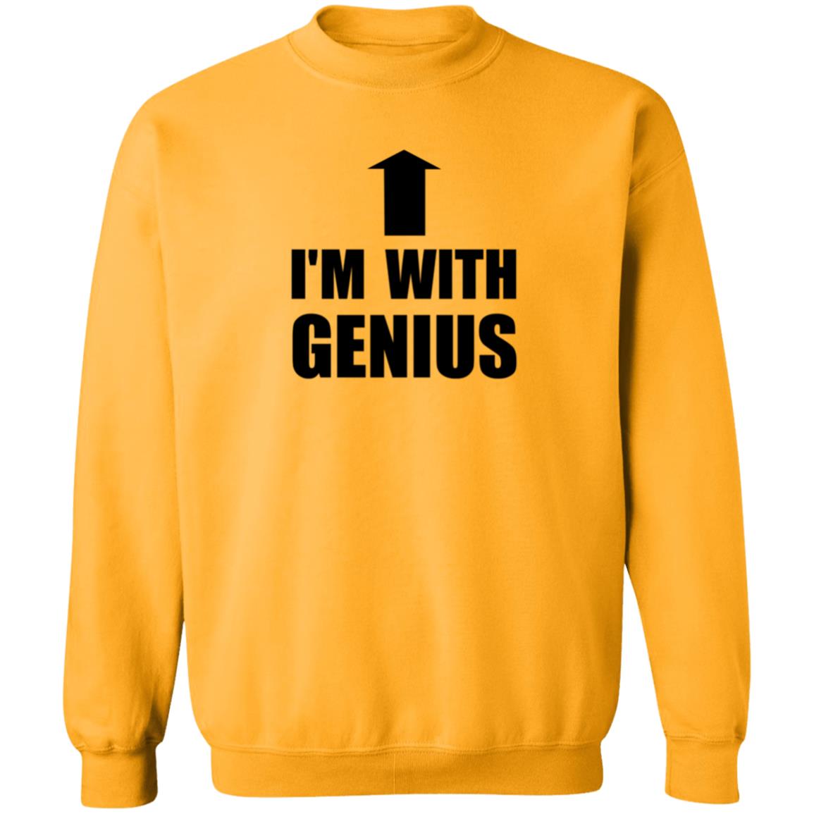 I'm With Genius Shirt Sumsumii I'm With Genius Shirt Hoodie Sweatshirt - Teechipus