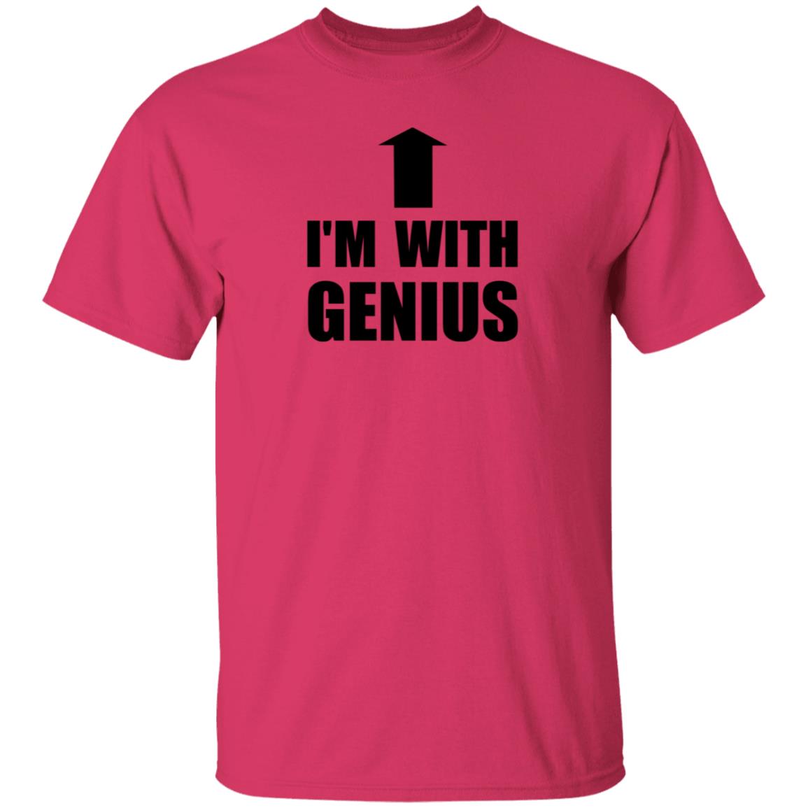 I'm With Genius Shirt Sumsumii I'm With Genius Shirt Hoodie Sweatshirt - Teechipus