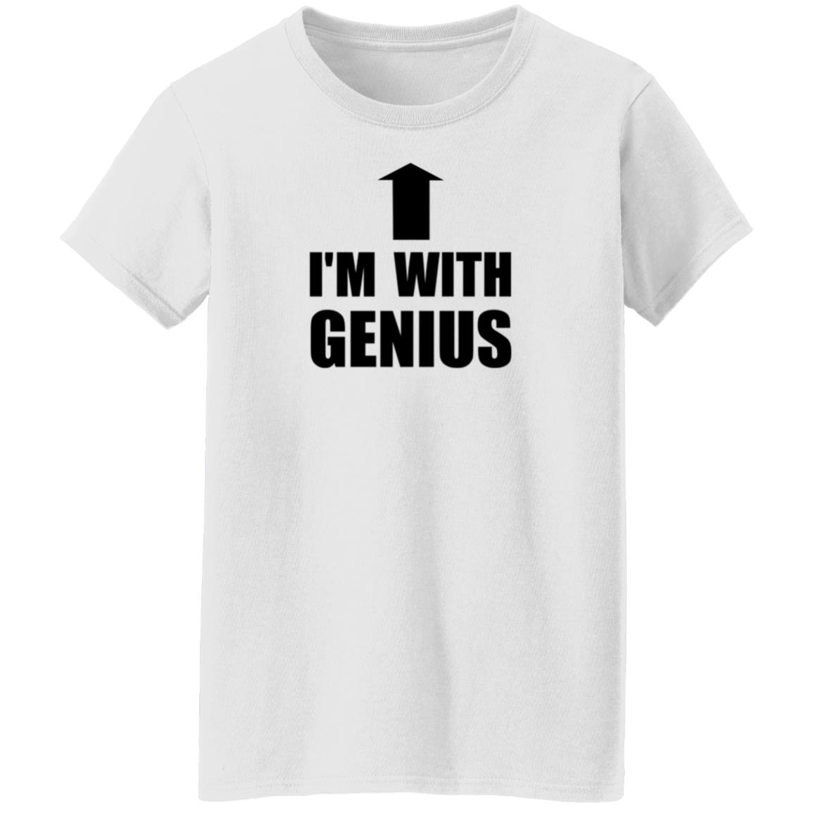 I'm With Genius Shirt Sumsumii I'm With Genius Shirt Hoodie Sweatshirt - Teechipus