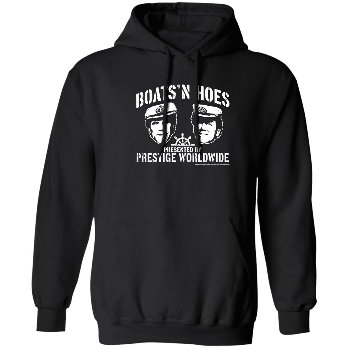 Boats'n Hoes Presented By Prestige Worldwide Shirt Hoodie Sweatshirt Justine - Teechipus