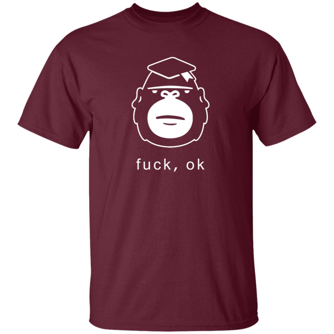 Fuck Ok Hoodie Degenerate Ape Academy Merch - Teechipus