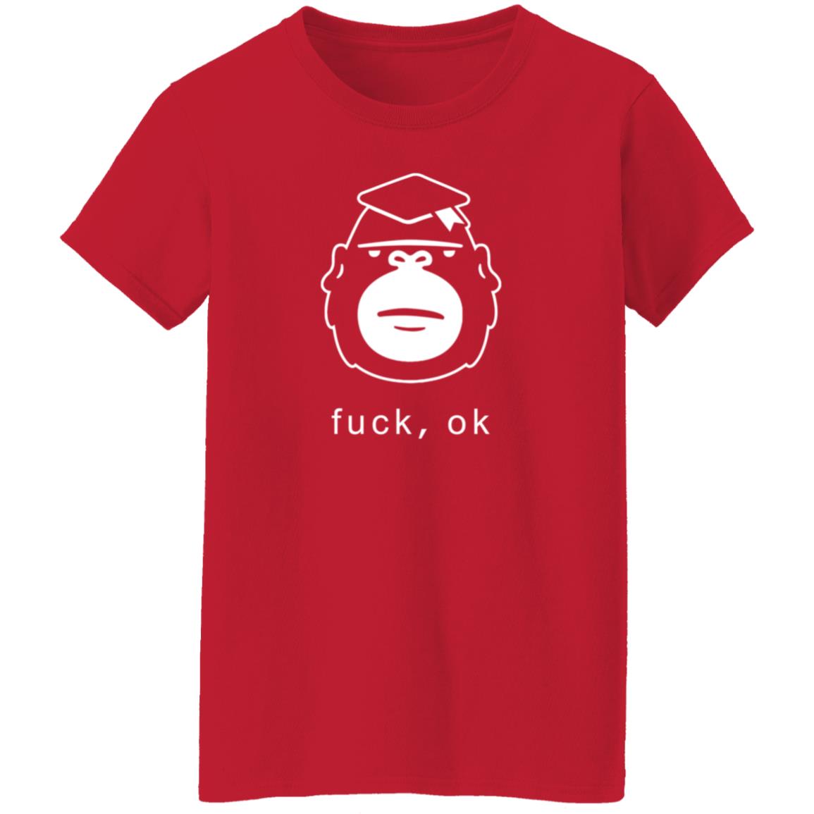 Fuck Ok Hoodie Degenerate Ape Academy Merch - Teechipus