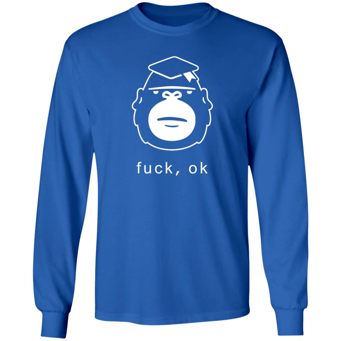 Fuck Ok Hoodie Degenerate Ape Academy Merch - Teechipus