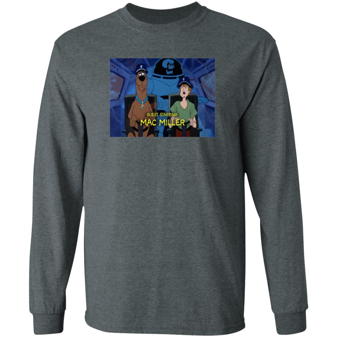 Guest Starring Mac Miller Shirt Outtathetrunk Merch Scooby Mac And Monsters Shirt - Teechipus