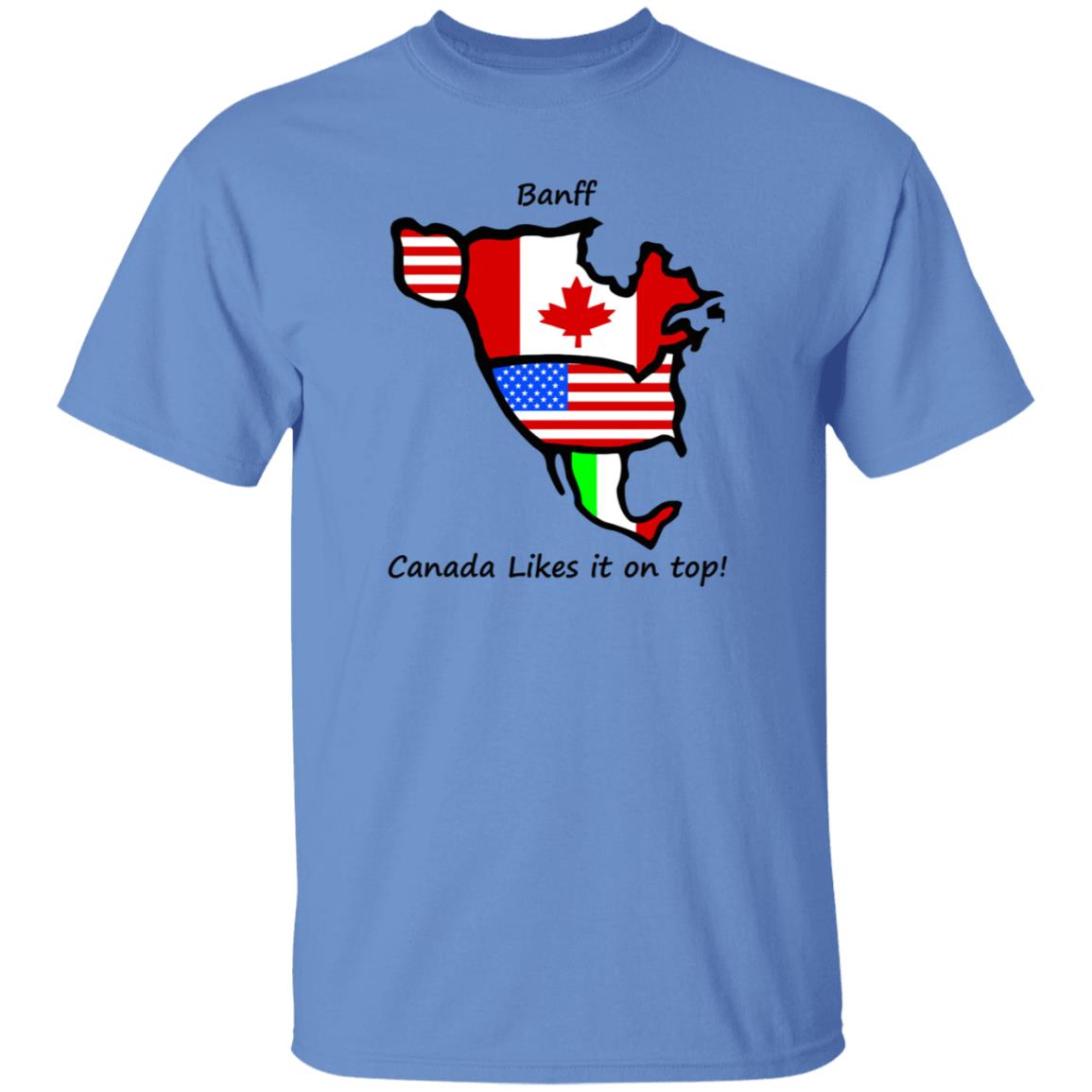 Banff Canada Likes It On Top Shirt Hoodie Sweatshirt - Teechipus