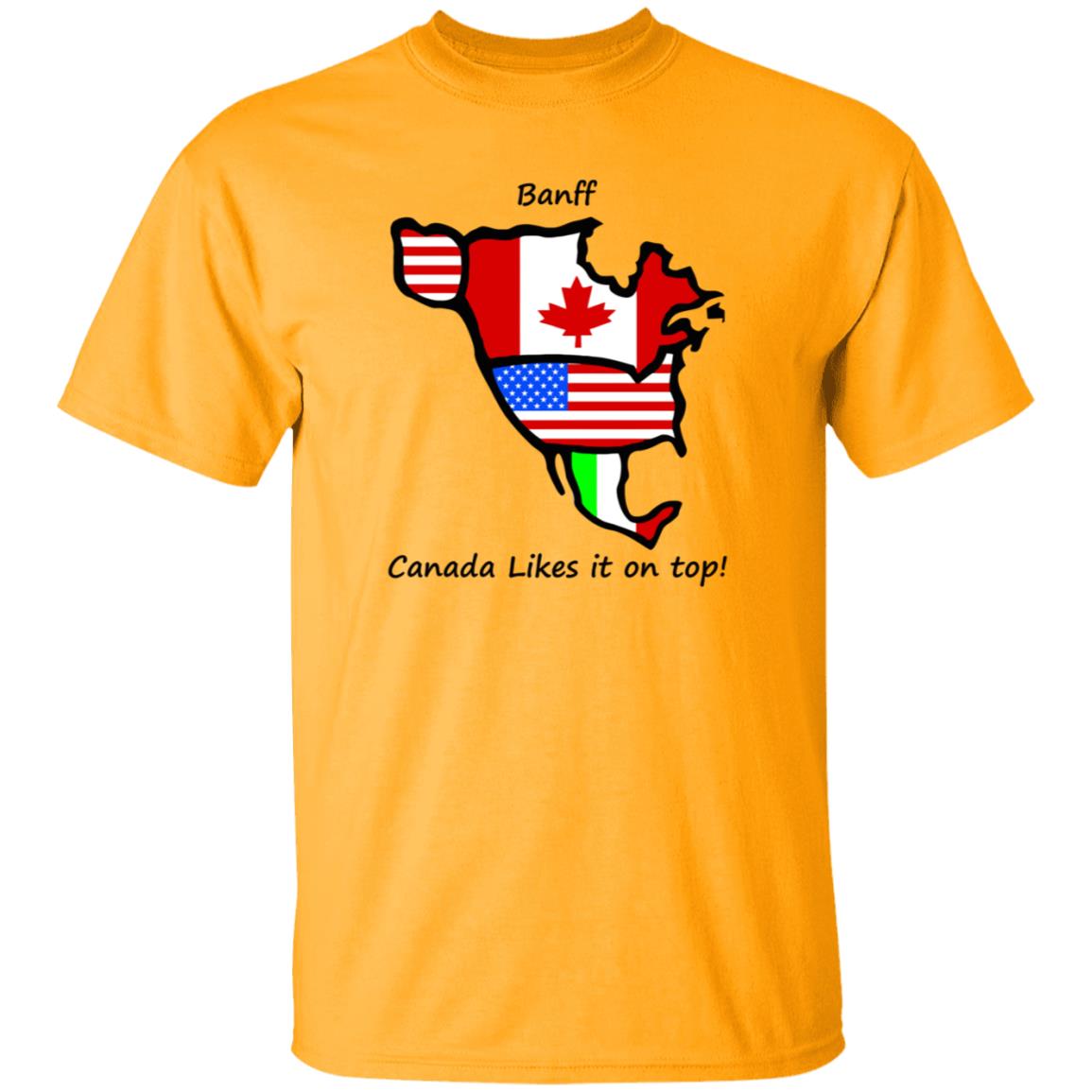 Banff Canada Likes It On Top Shirt Hoodie Sweatshirt - Teechipus