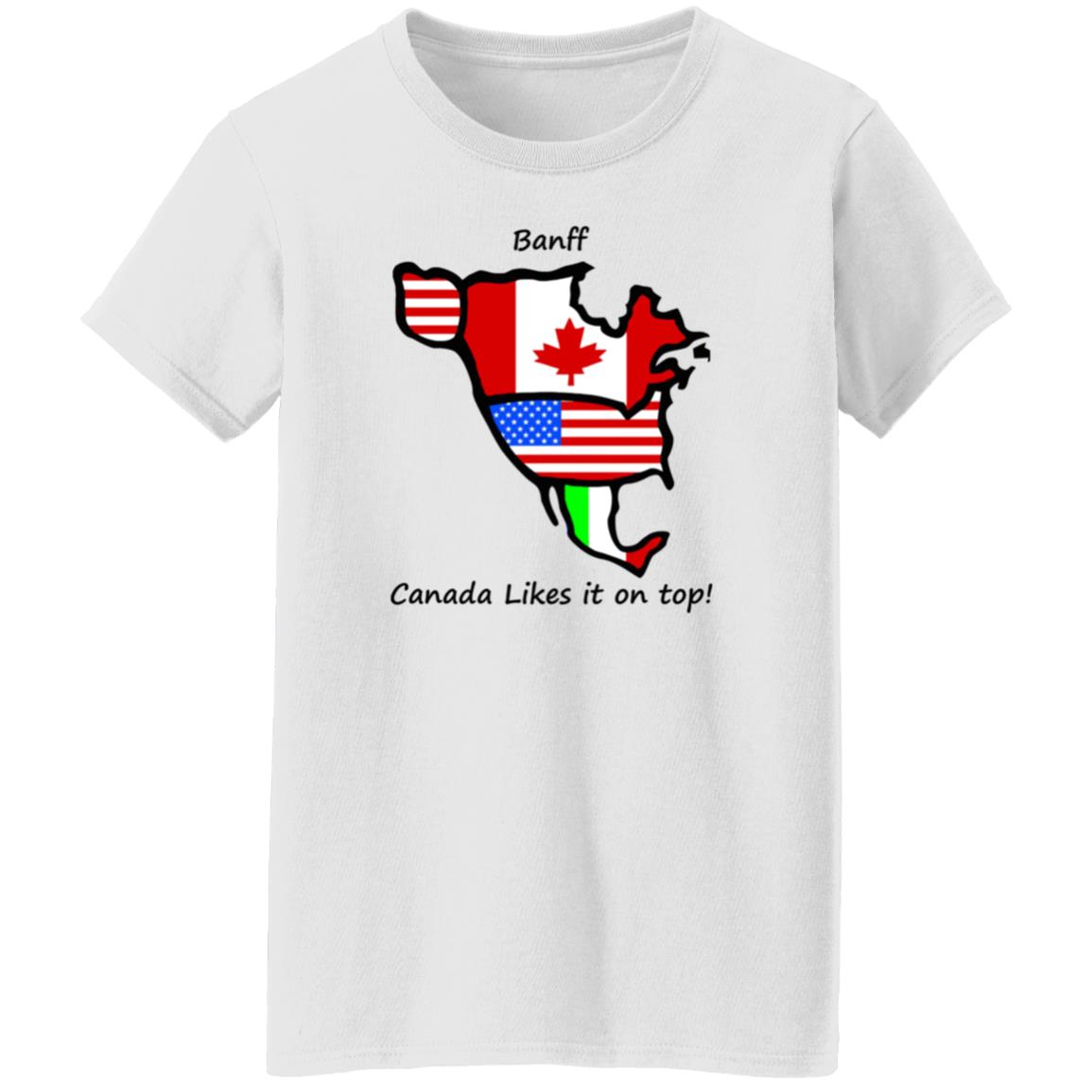 Banff Canada Likes It On Top Shirt Hoodie Sweatshirt - Teechipus