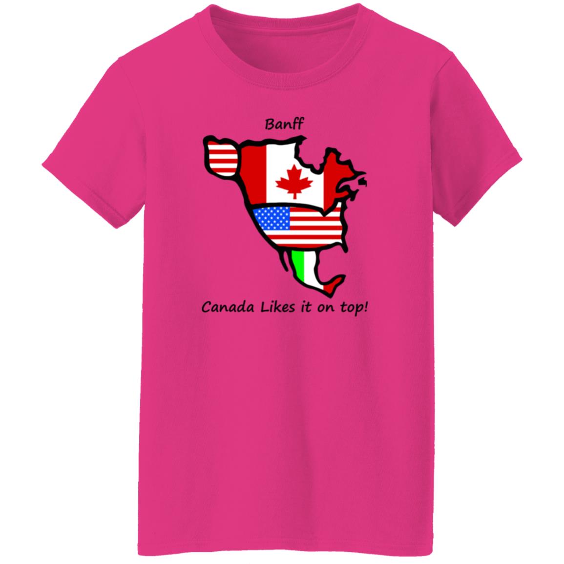 Banff Canada Likes It On Top Shirt Hoodie Sweatshirt - Teechipus