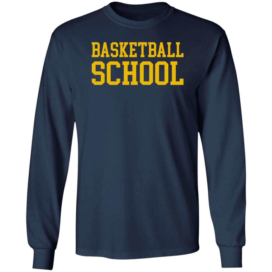Basketball School Hoodie Shirt Sweatshirt Wolverine Corner Store - Teechipus