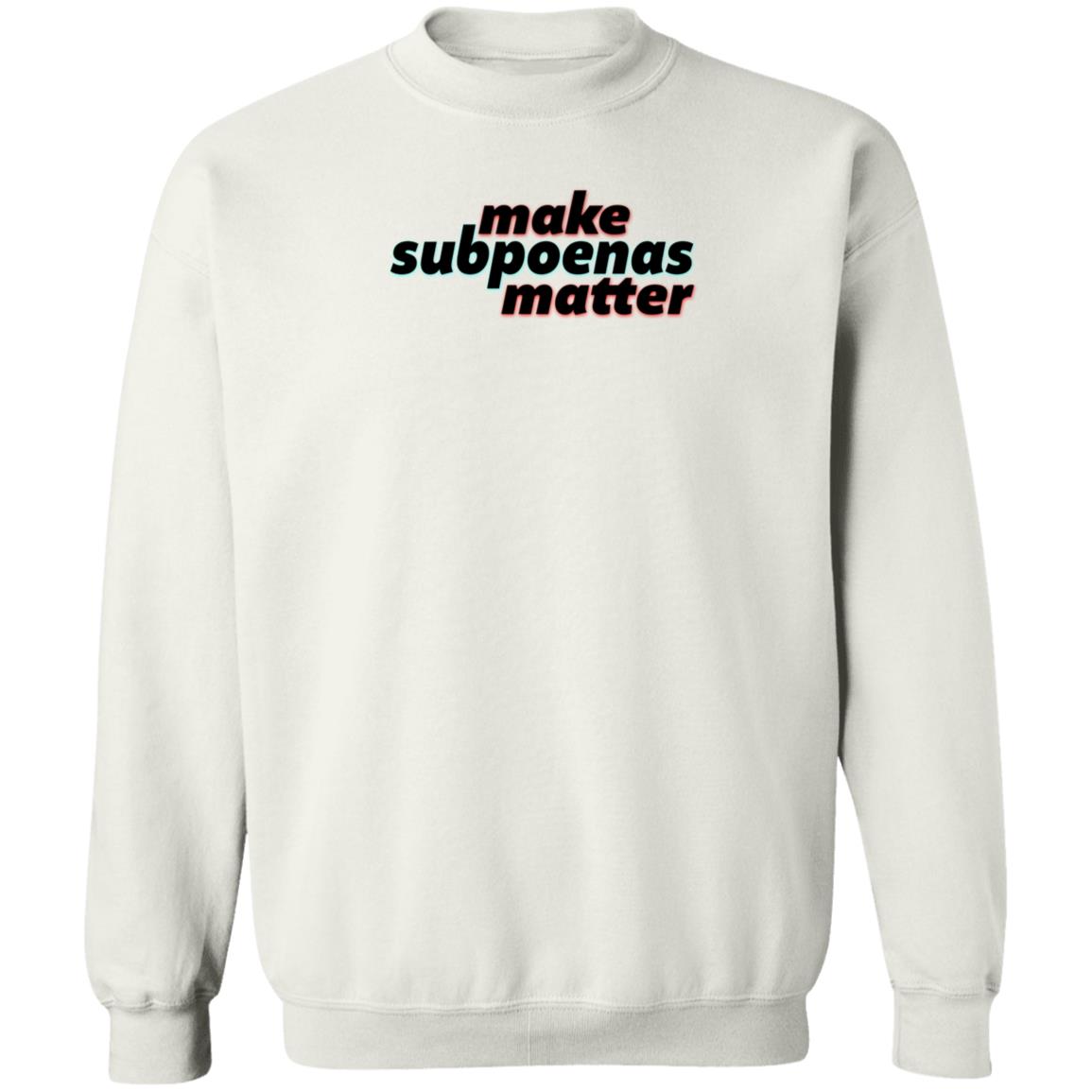 Make Subpoenas Matter Shirt RB Make Subpoenas Matter Shirt Hoodie Sweatshirt - Teechipus