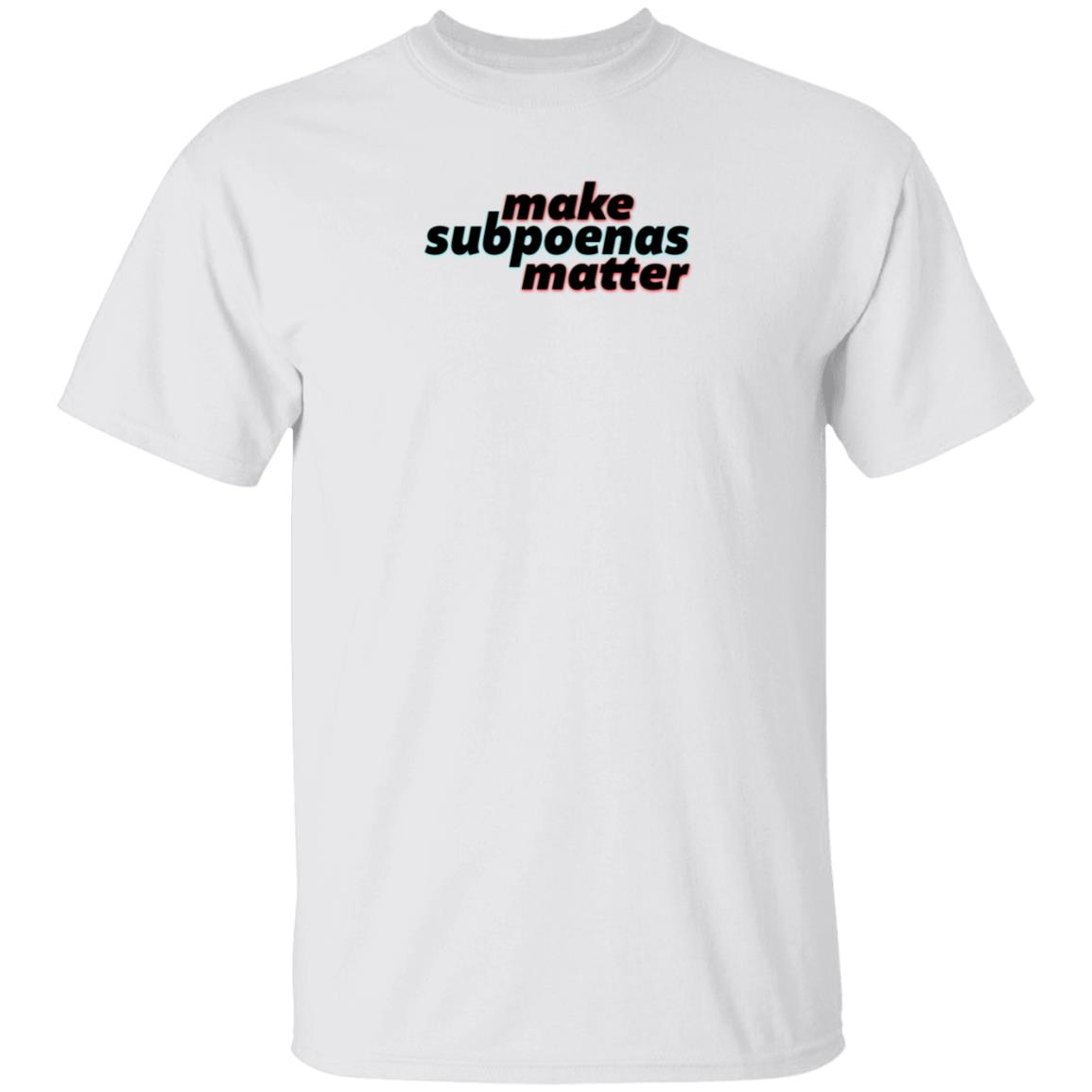 Make Subpoenas Matter Shirt RB Make Subpoenas Matter Shirt Hoodie Sweatshirt - Teechipus