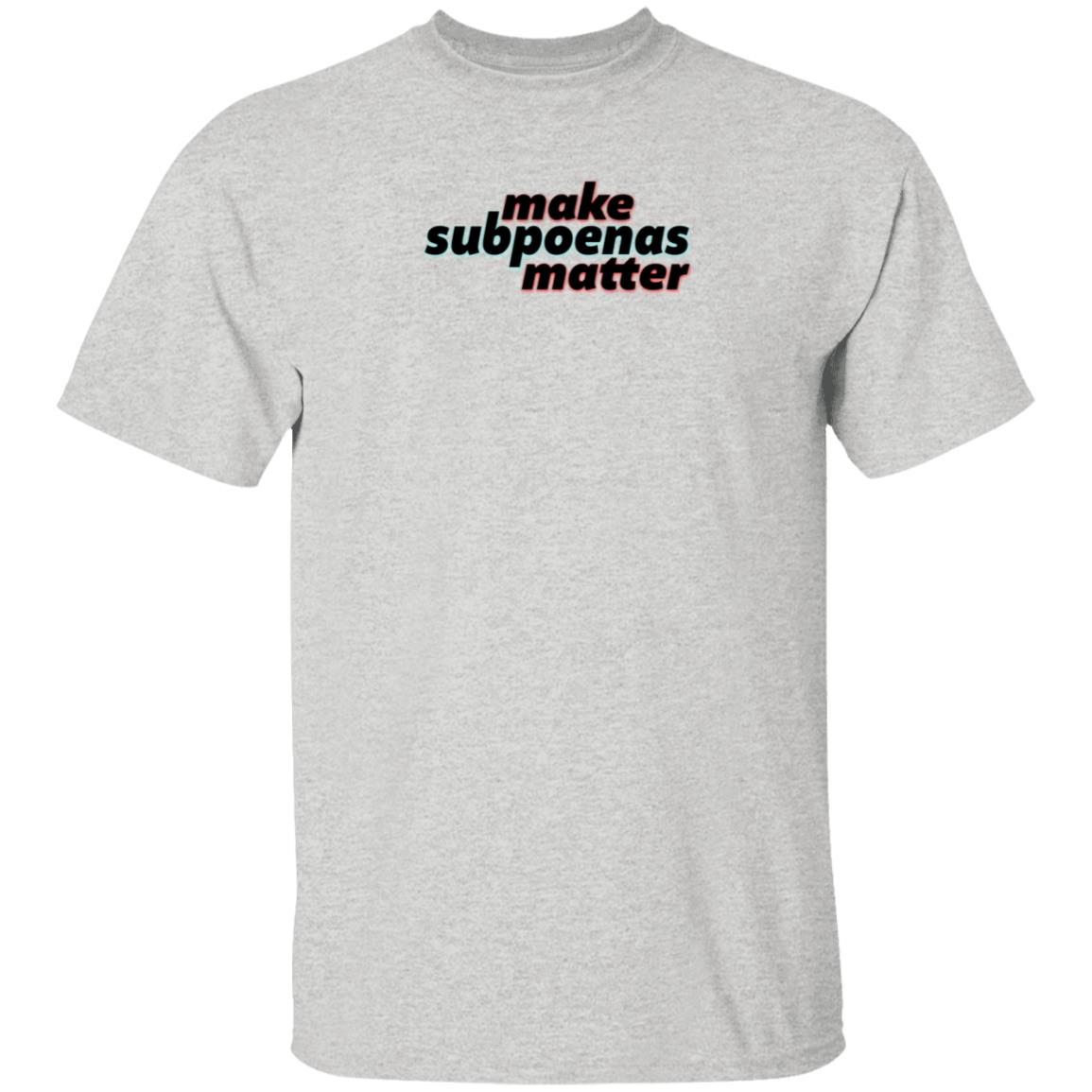 Make Subpoenas Matter Shirt RB Make Subpoenas Matter Shirt Hoodie Sweatshirt - Teechipus