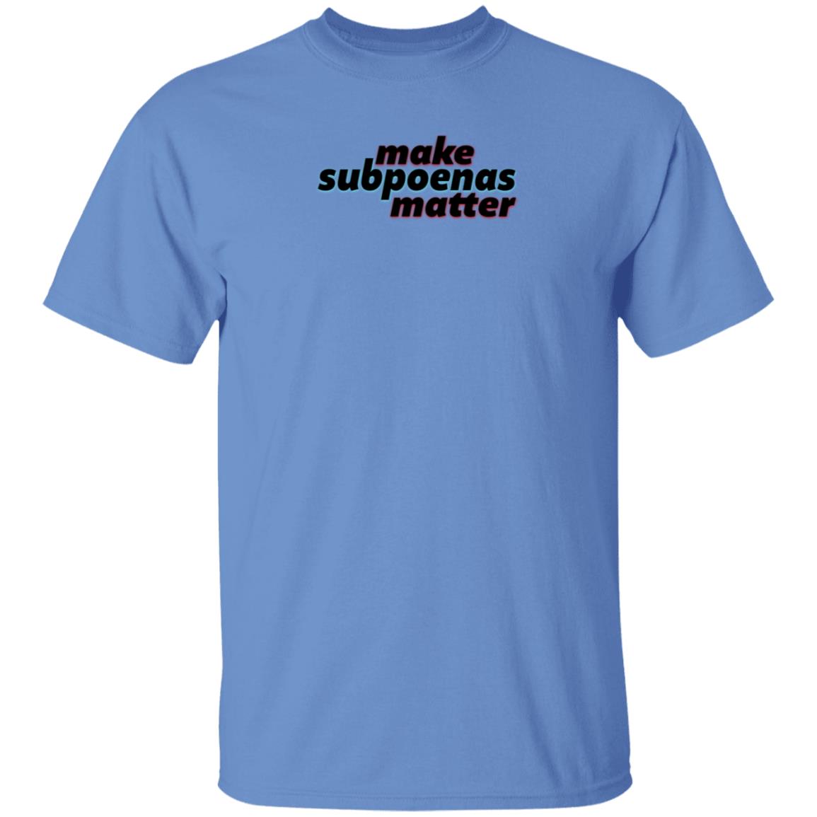 Make Subpoenas Matter Shirt RB Make Subpoenas Matter Shirt Hoodie Sweatshirt - Teechipus