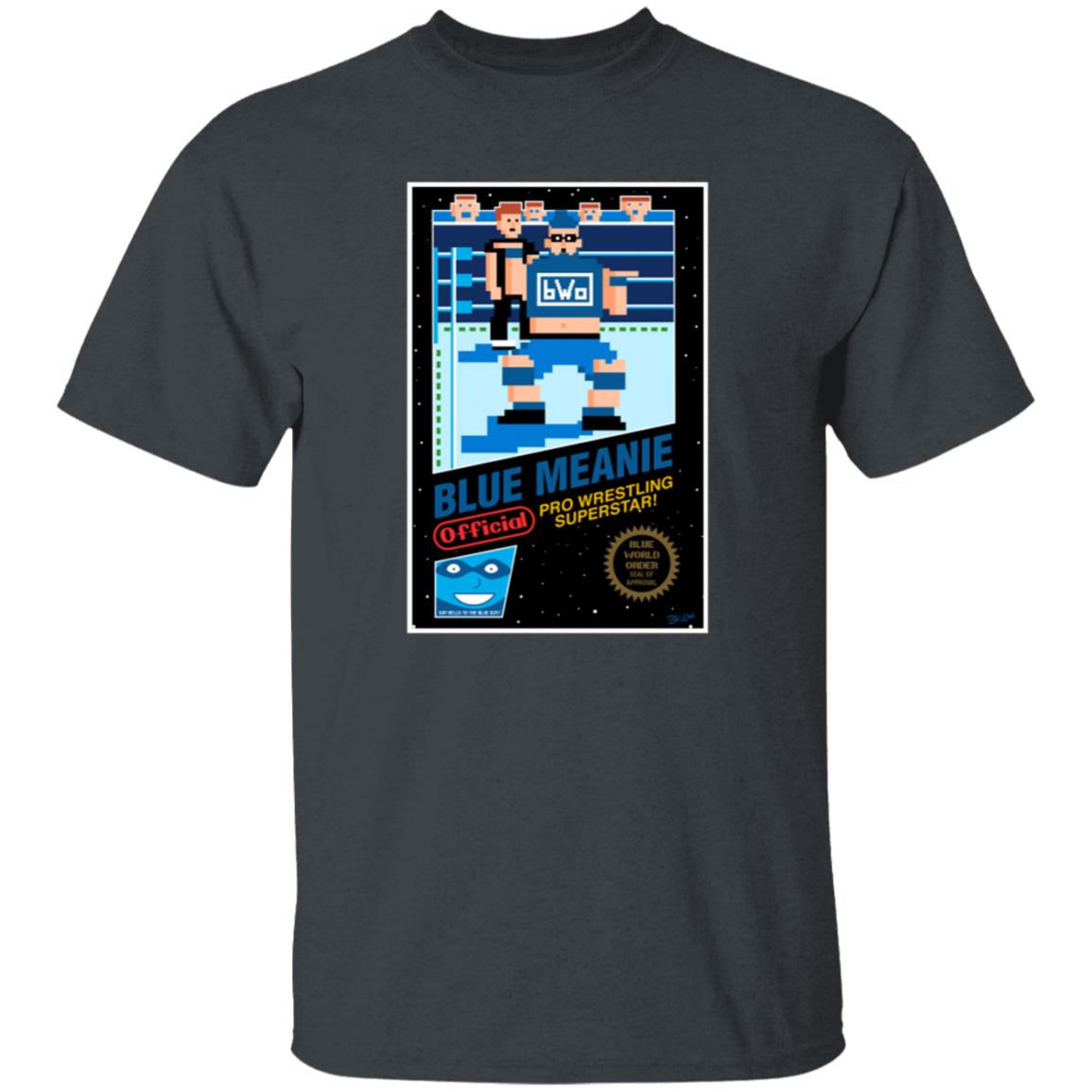 Blue Meanie Video Game Shirt Prowrestlingtees Merch - Teechipus