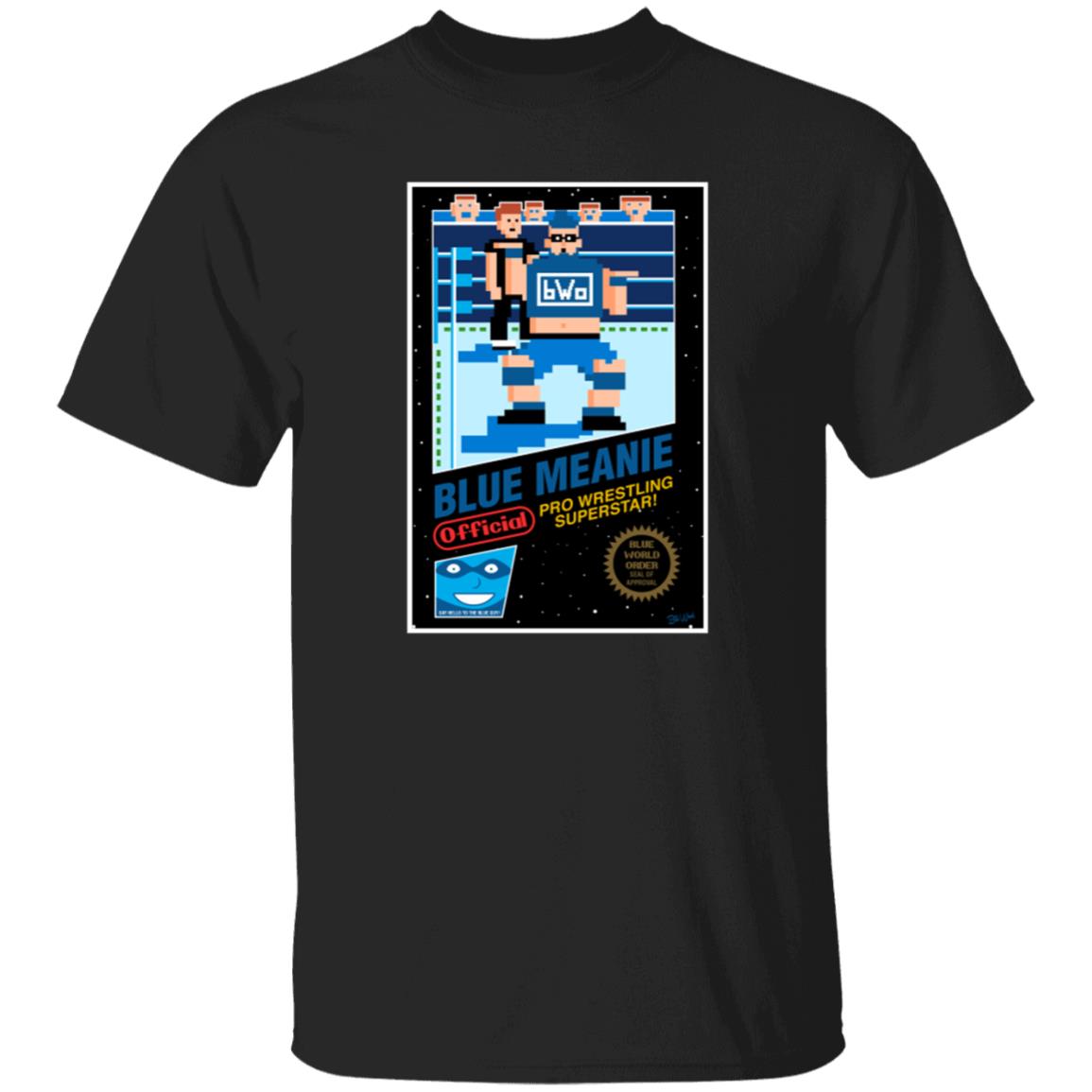 Blue Meanie Video Game Shirt Prowrestlingtees Merch - Teechipus
