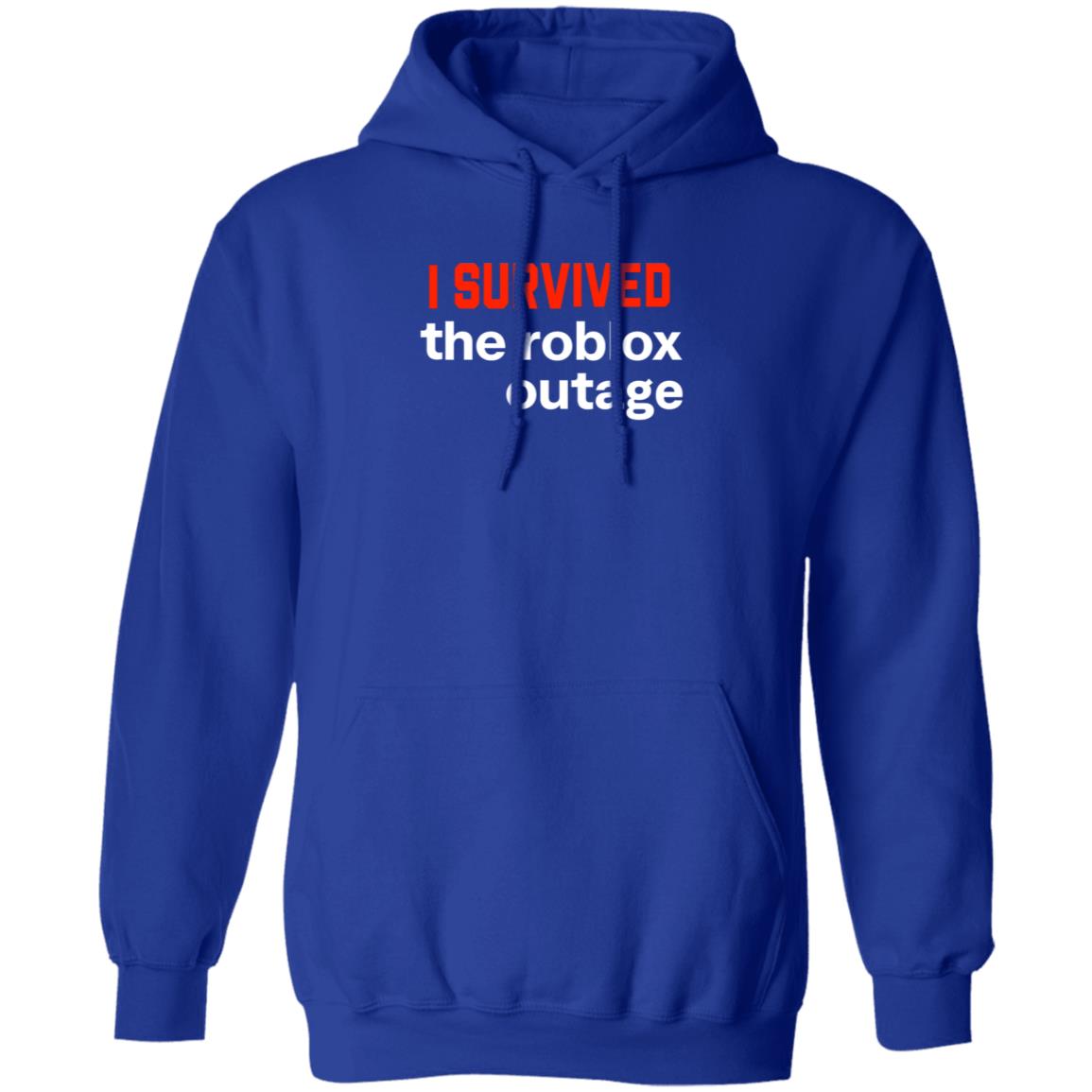 I Survived The Roblox Outage Shirt Ammon I Survived The Roblox Outage Shirt Hoodie Sweatshirt - Teechipus