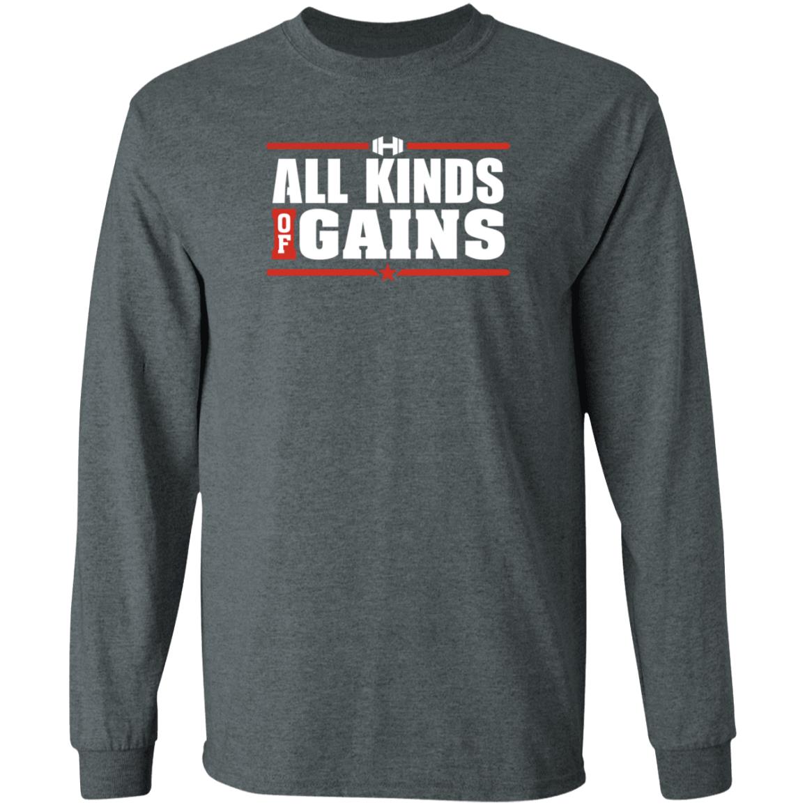 Hodgetwins Merch All Kinds Of Gains Shirt Hoodie Sweatshirt Hodgetwins Merch All Kinds Of Gains Shirt Hoodie Sweatshirt