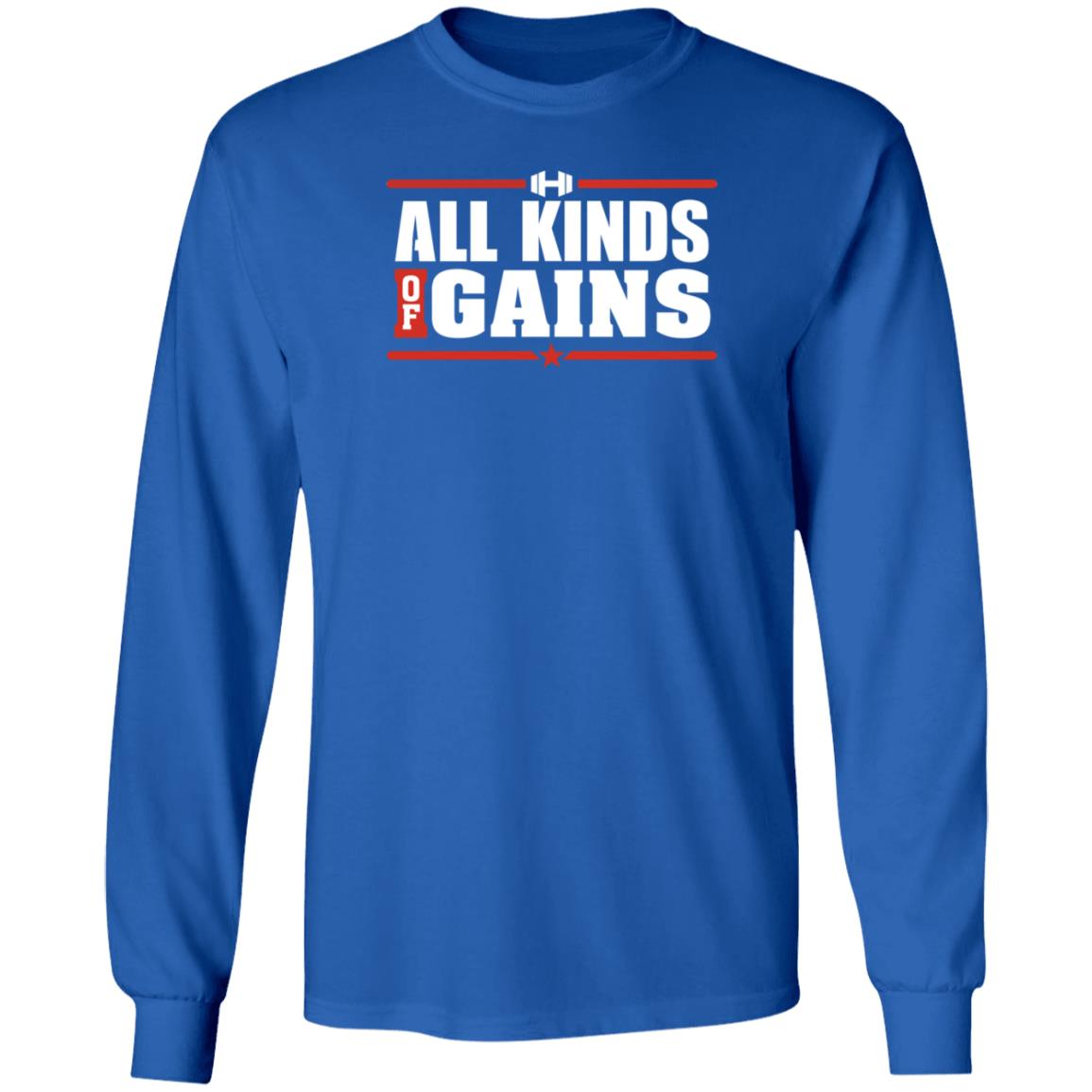 Hodgetwins Merch All Kinds Of Gains Shirt Hoodie Sweatshirt Hodgetwins Merch All Kinds Of Gains Shirt Hoodie Sweatshirt