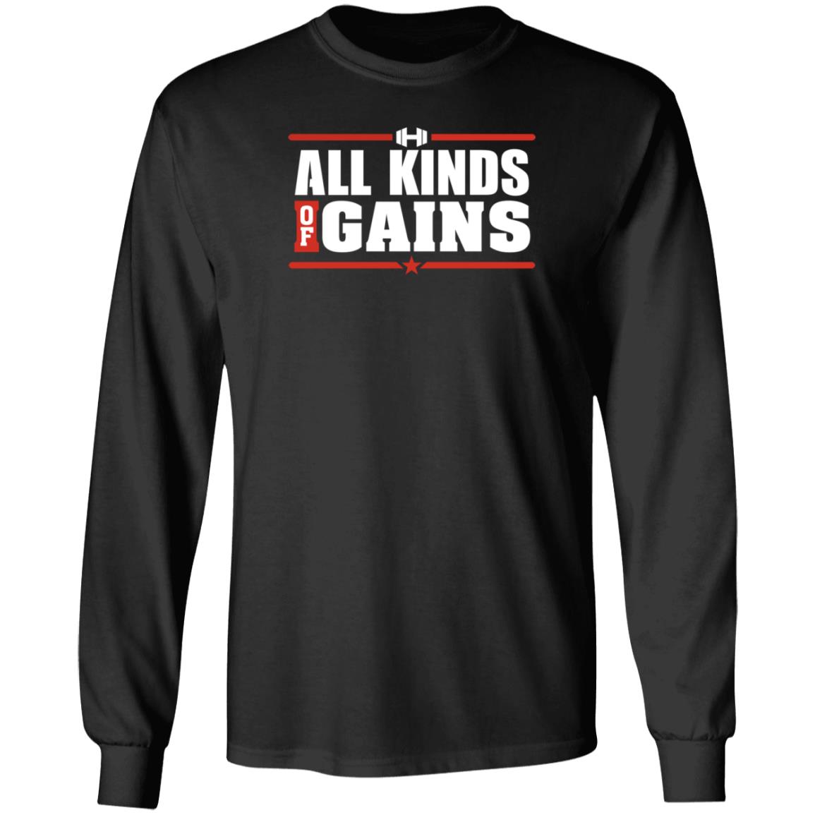 Hodgetwins Merch All Kinds Of Gains Shirt Hoodie Sweatshirt Hodgetwins Merch All Kinds Of Gains Shirt Hoodie Sweatshirt