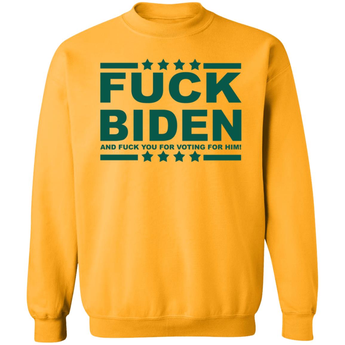 Fuck Biden And Fuck You For Voting For Him Hoodie - Teechipus