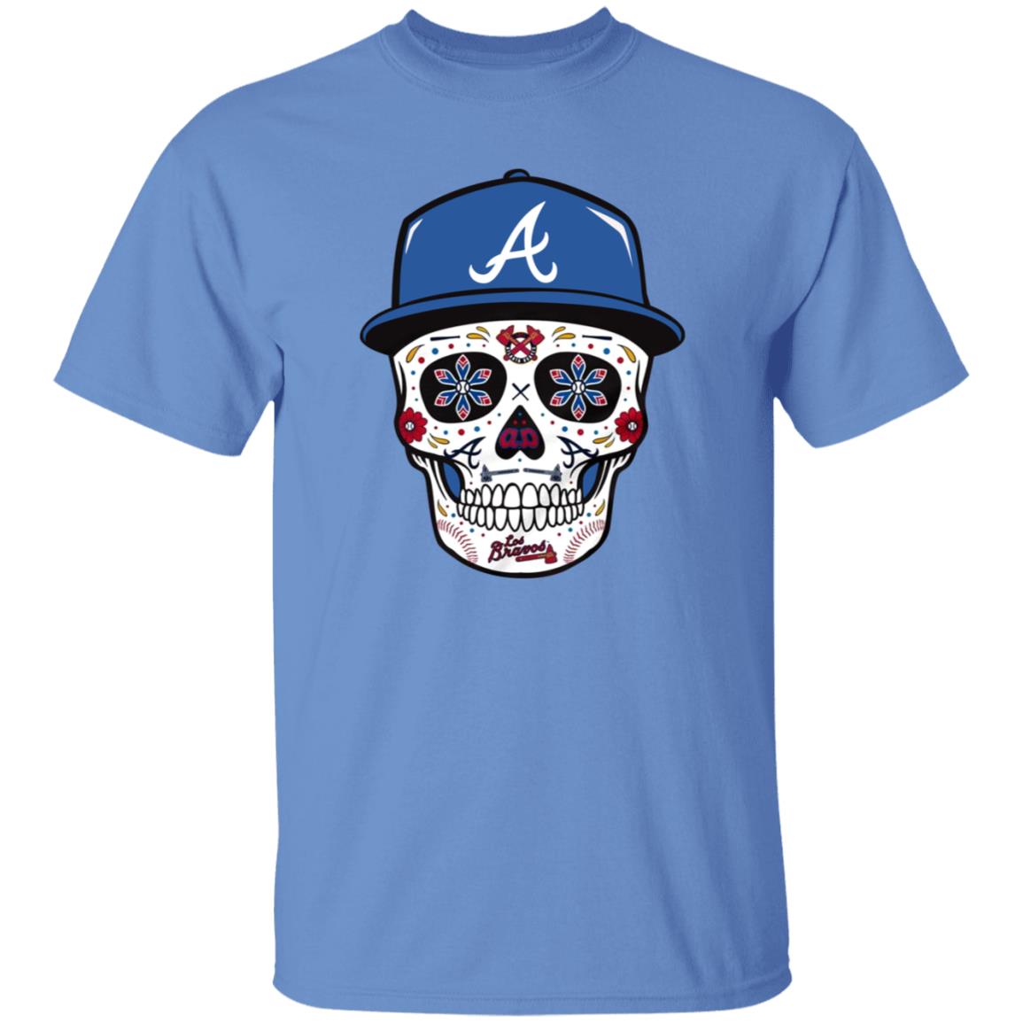 Atlanta Braves Sugar Skull Shirt Joc Pederson - Teechipus