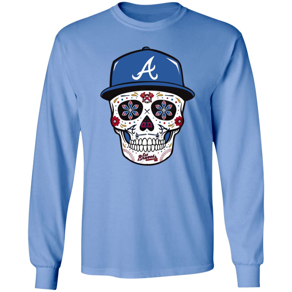 Atlanta Braves Sugar Skull Shirt Joc Pederson - Teechipus