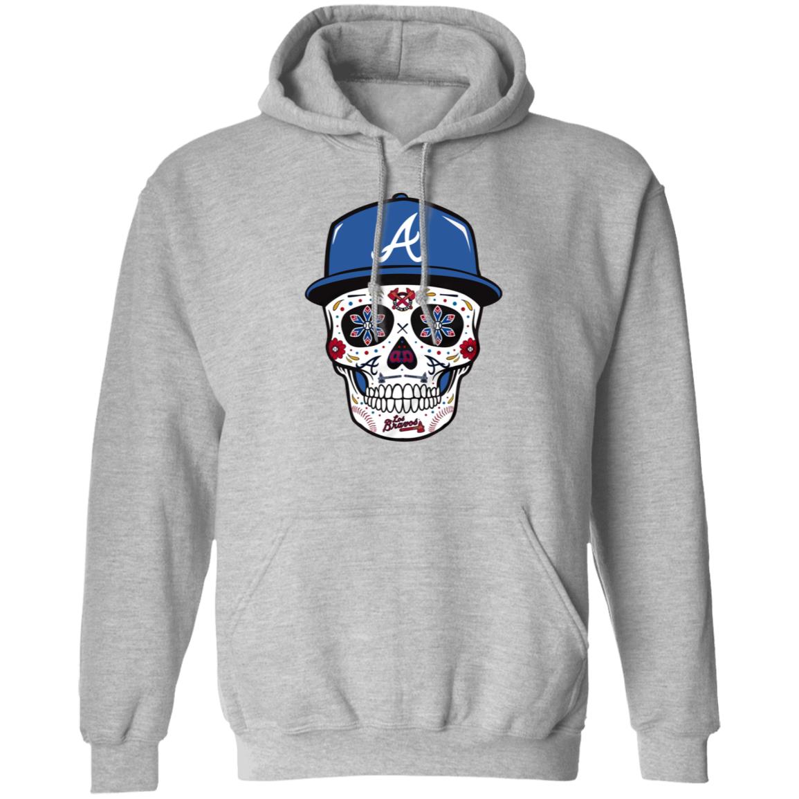Atlanta Braves Sugar Skull Shirt Joc Pederson - Teechipus